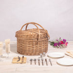 Picnic Time Heart Picnic Basket