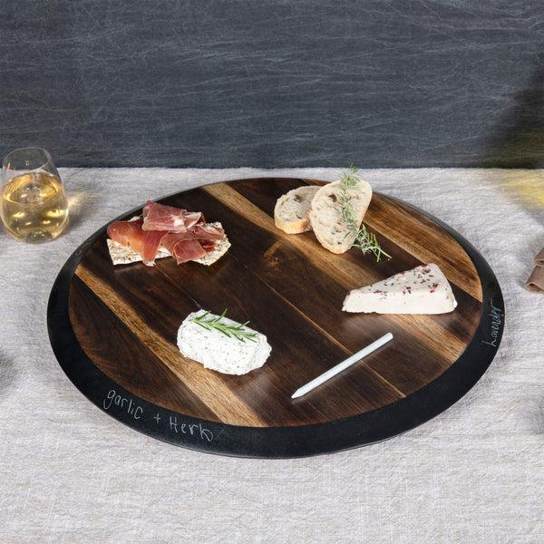 picnic time Lazy Susan Serving Tray