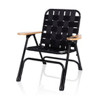Picnic Time Lux Woven Camp Chair