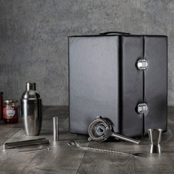 picnic time Manhattan Cocktail Case Black