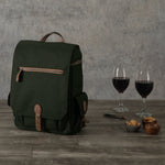 Picnic Time Moreno 3-Bottle Wine & Cheese Tote Black