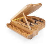 Picnic Time Piano Cheese Cutting Board & Tools Set