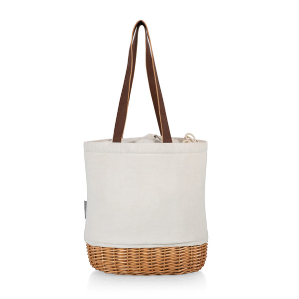 picnic time Pico Willow and Canvas Lunch Basket