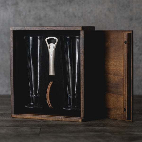 picnic time Pilsner Beer Glass Gift Set