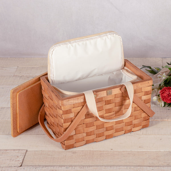 picnic time Poppy Personal Picnic Basket