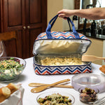 Picnic Time Potluck Casserole Tote Black