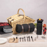 Picnic Time Somerset Picnic Basket Sage Green