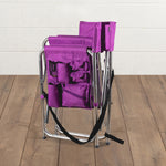 Picnic Time Sports Chair Blue