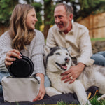 Picnic Time Tarana Dog Travel Kit Halo Gray