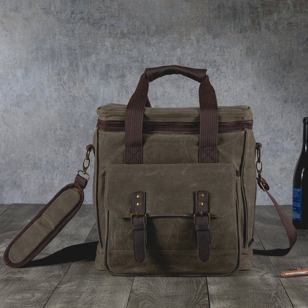 picnic time Weekender 6 Bottle Insulated Wine Bag