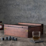Picnic Time Whiskey Box Gift Set With Decanter