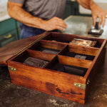 Picnic Time Whiskey Box Gift Set With Decanter