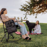 Picnic Time Woodland Rocking Camping Chair