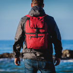 Picnic Time Zuma Backpack Cooler Red