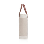 Picnic Time Pinot Jute Single Bottle Insulated Wine Bag