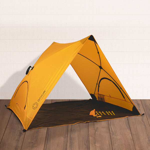 picnic time Pismo A-Frame Portable Beach Tent Light Orange