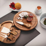 Picnic Time Princess & The Frog - Acacia Brie Cheese Cutting Board & Tools Set