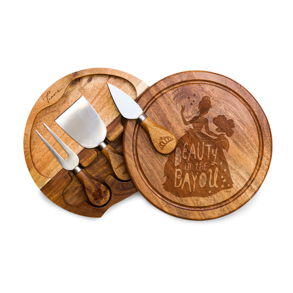 picnic time Princess & the Frog - Acacia Brie Cheese Cutting Board & Tools Set