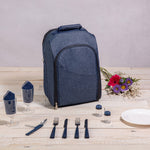Picnic Time PT-Colorado Picnic Cooler Backpack Gray