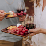 Picnic Time Rectangle Wine Appetizer Plate Set Of 4