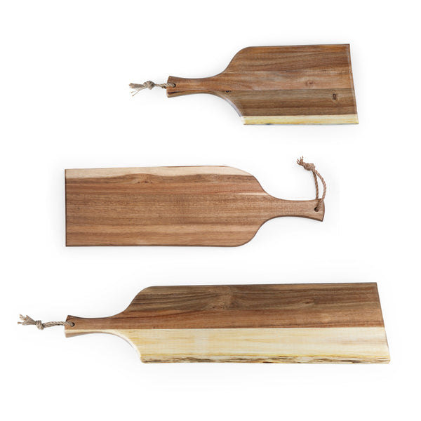 picnic time Set of 3 Artisan Serving Planks (18" 24" 30")