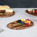 Picnic Time Set Of 3 Pebble Shaped Acacia Serving Boards