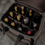 Picnic Time Somm 12 Bottle Insulated Wine Bag With Rolling Cart