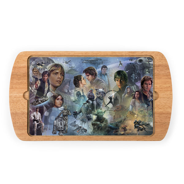 picnic time Star Wars - Billboard Glass Top Serving Tray