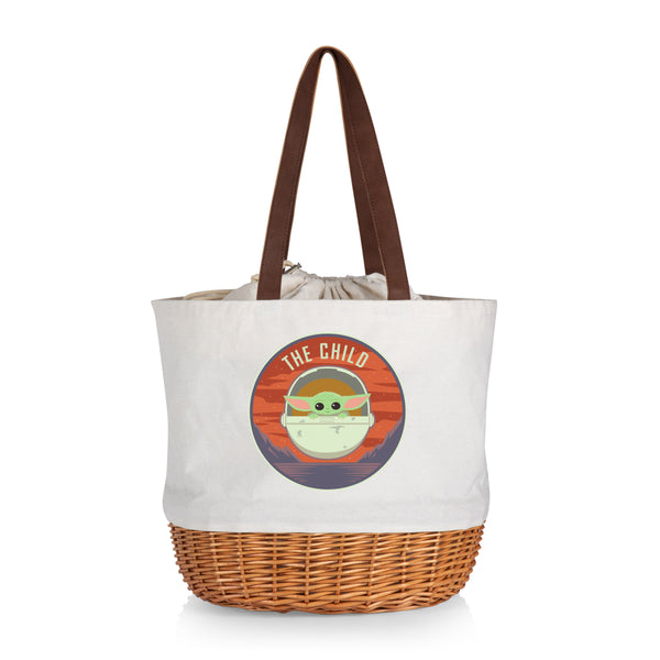 picnic time Star Wars - Coronado Canvas and Willow Basket Tote