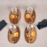 Picnic Time Star Wars Dark Side - Wine Appetizer Plate Set Of 4