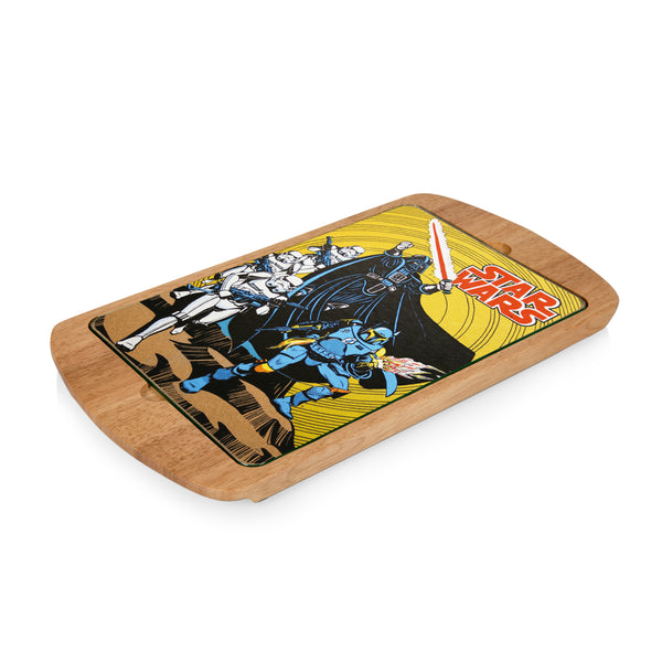 picnic time Star Wars Darth Vader - Billboard Glass Top Serving Tray