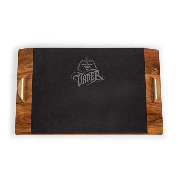 picnic time Star Wars Darth Vader - Covina Acacia and Slate Serving Tray