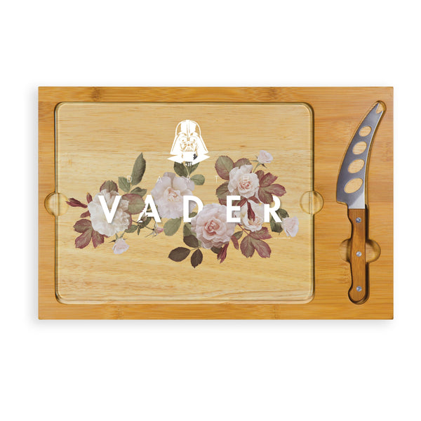 picnic time Star Wars Darth Vader - Icon Glass Top Cutting Board & Knife Set