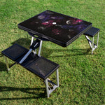Picnic Time Star Wars Death Star - Picnic Table Portable Folding Table With Seats