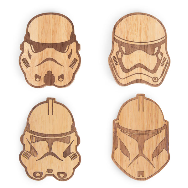 picnic time Star Wars Stormtrooper - Coasters with Bottle Openers Pack of 4