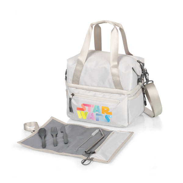 picnic time Star Wars - Tarana Recycled Lunch Bag Cooler with Utensils