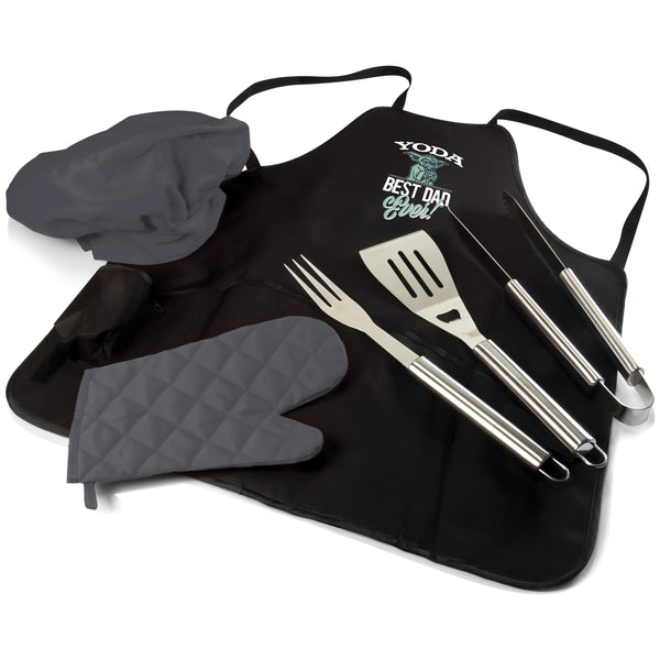 picnic time Star Wars Yoda - BBQ Apron Tote Pro Grill Set