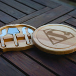 Picnic Time Superman - Circo Cheese Cutting Board & Tools Set