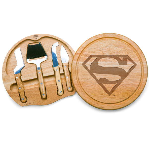 picnic time Superman - Circo Cheese Cutting Board & Tools Set