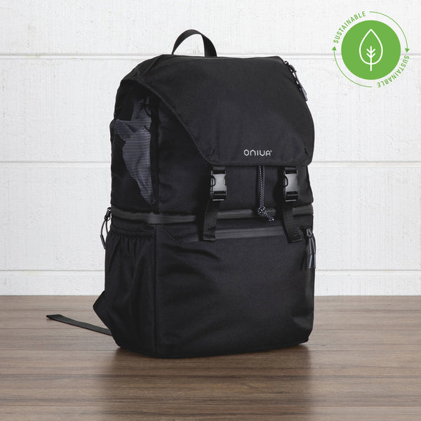 picnic time Tarana Recycled Backpack Cooler Halo Gray