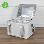 Picnic Time Tarana Superthick Recycled Cooler - 24 Can Halo Gray