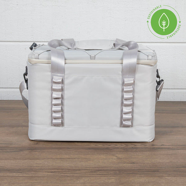 picnic time Tarana Superthick Recycled Cooler - 24 can Halo Gray