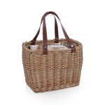Picnic Time Terrabella Earth Friendly Handwoven Picnic Basket Set For 2