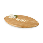 Picnic Time Touchdown Football Cutting Board & Serving Tray Bamboo