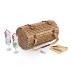 Picnic Time Verona Wine & Cheese Picnic Basket Pine Green