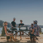 Picnic Time Vulcan Portable Propane Grill & Cooler Tote With Trolley