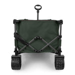 Picnic Time Wilderness All-Terrain Folding Wagon Moss Green
