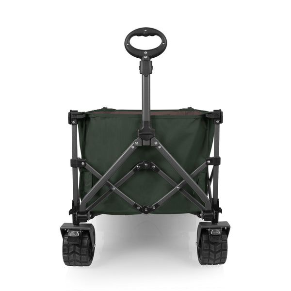 picnic time Wilderness All-Terrain Folding Wagon Moss Green
