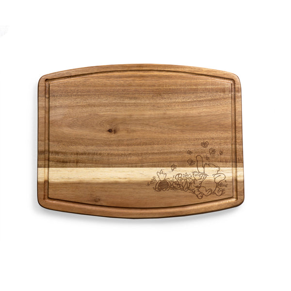 picnic time Winnie the Pooh - Ovale Acacia Cutting Board