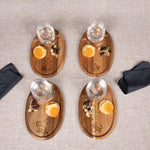 Picnic Time Winnie The Pooh - Wine Appetizer Plate Set Of 4